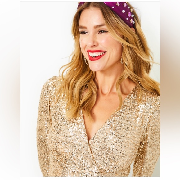 Reagan fitted sequin dress - Picture 4 of 7